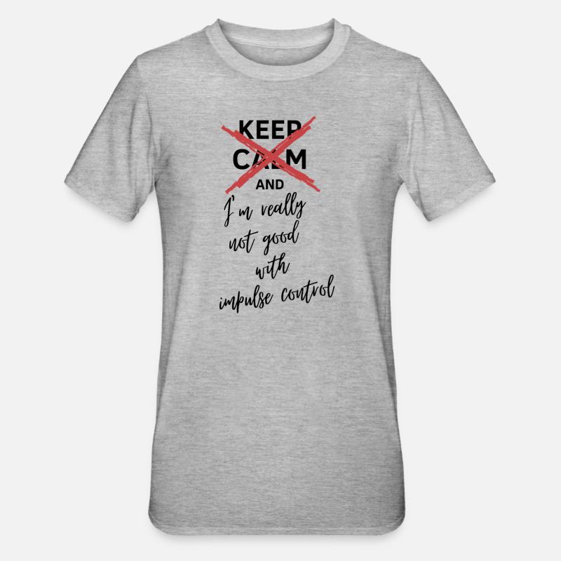 Vampire Academy Keep calm - Unisex Polycotton T-Shirt - heather grey