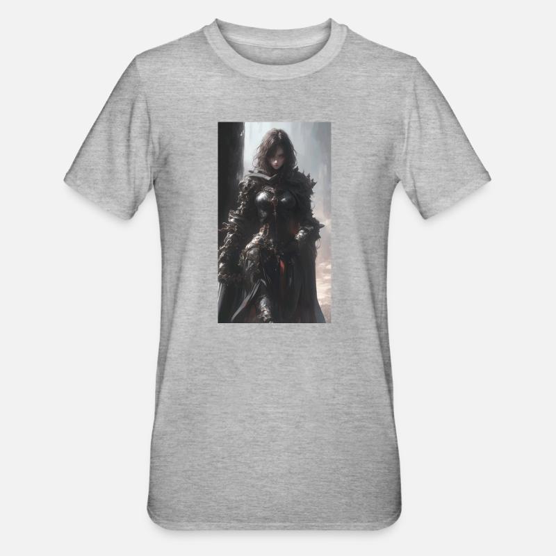 Art spread - T-shirt polycoton Unisexe - gris chiné
