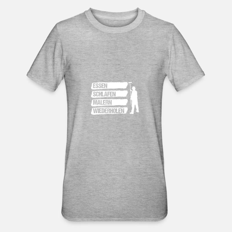 Master Painter Journeyman Painter - Unisex Polycotton T-Shirt - heather grey