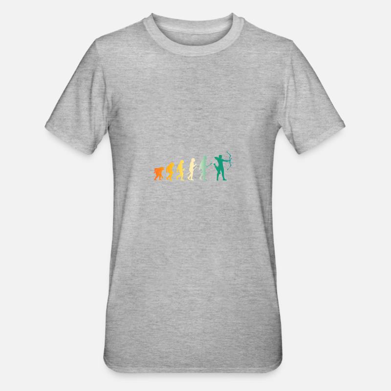 Archer Evolution Tir à l’arc - T-shirt polycoton Unisexe - gris chiné