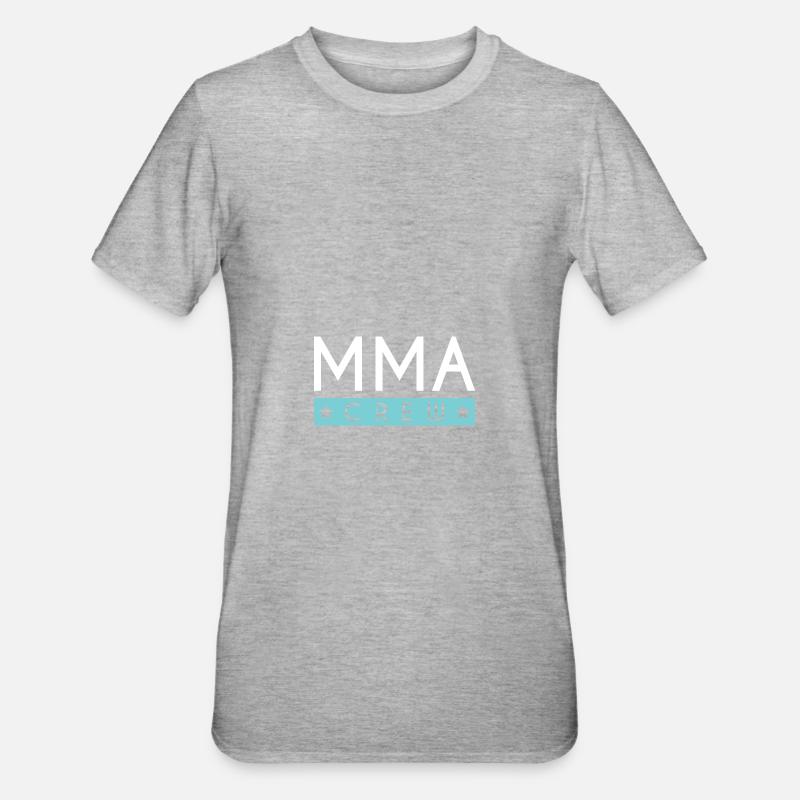 Équipe Mma - T-shirt polycoton Unisexe - gris chiné