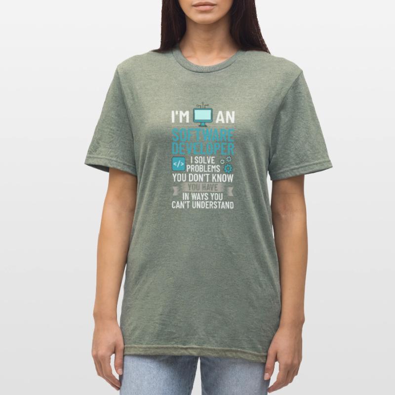 Software Development Software Developer Developer Unisex Polycotton T-Shirt