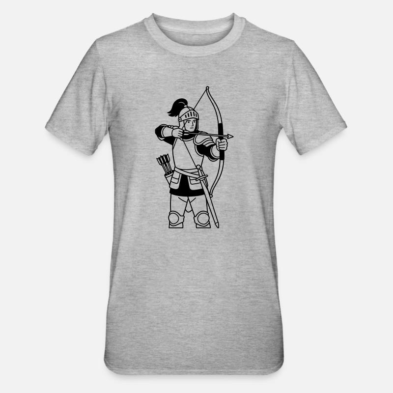 Sagittarius - Unisex Polycotton T-Shirt - heather grey