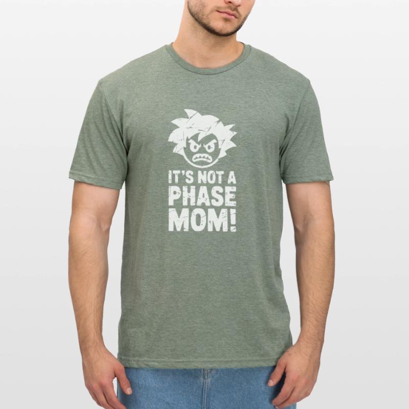 It's not a phase mom! Emo Goth Alternative Unisex Polycotton T-Shirt