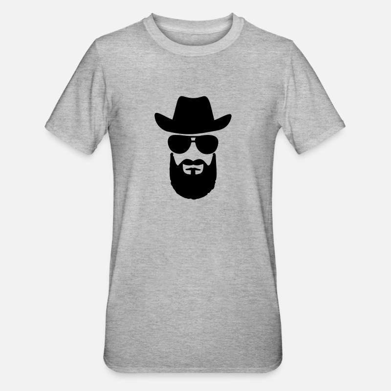 Cowboy - T-shirt polycoton Unisexe - gris chiné