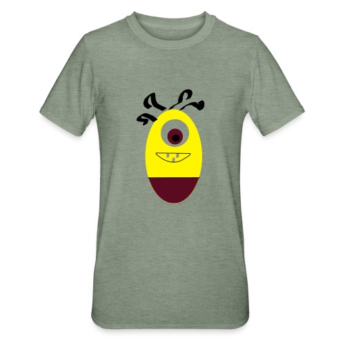 Gult æg - Unisex polycotton T-shirt