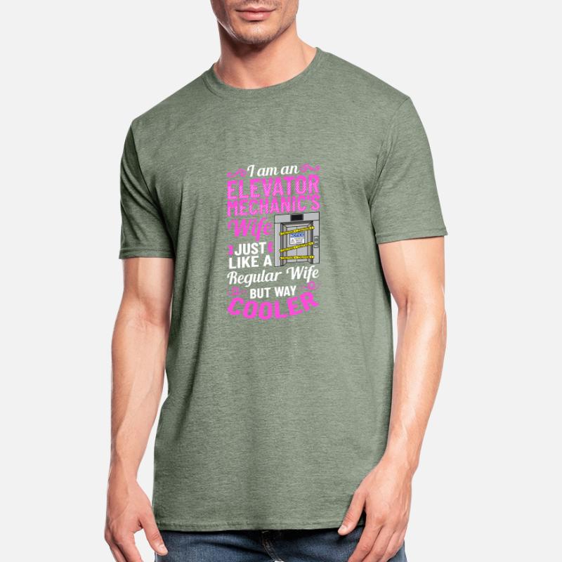 Elevator Elevator System Technician Woman Elevator Elevator Unisex Polycotton T-Shirt