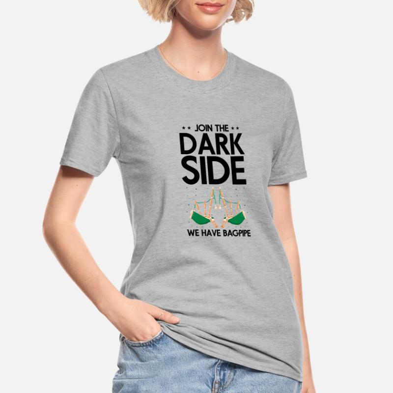 Conception de cornemuse pour Scotland Pride et cornemuse T-shirt polycoton Unisexe