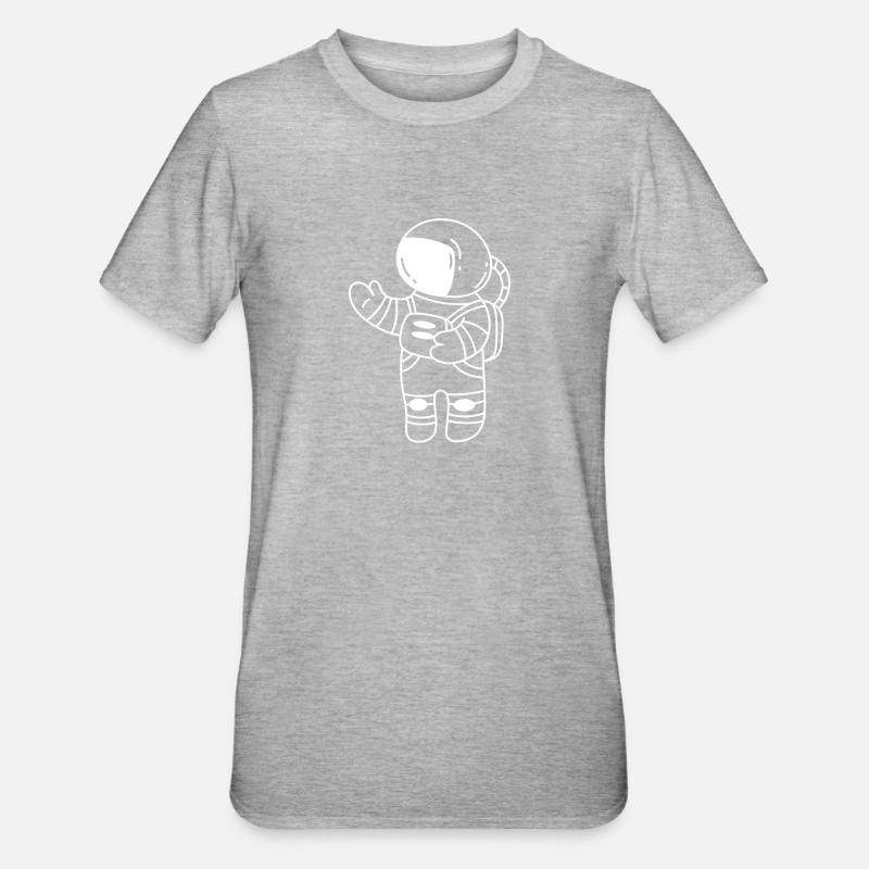 Cute Astronaut Space - Unisex Polycotton T-Shirt - undefined