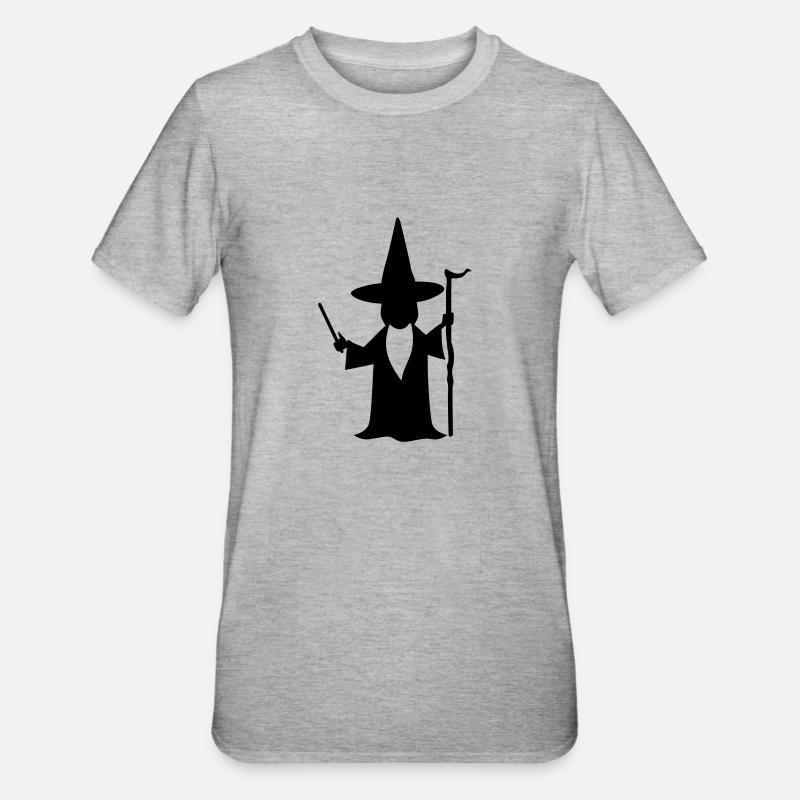 Magicien - T-shirt polycoton Unisexe - gris chiné