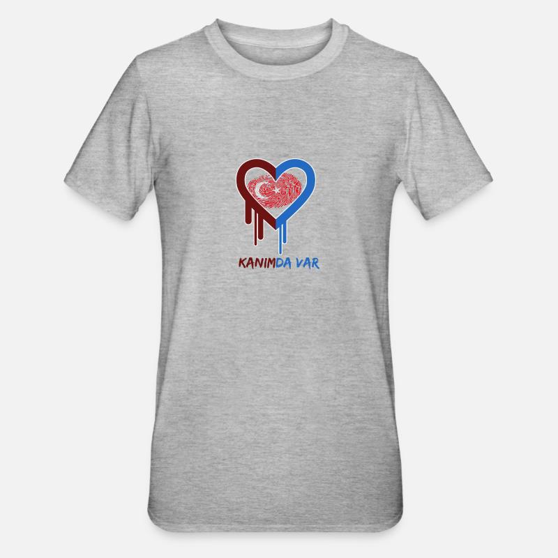 Kanimda Var - Unisex polypuuvilla-t-paita - harmaasävyinen