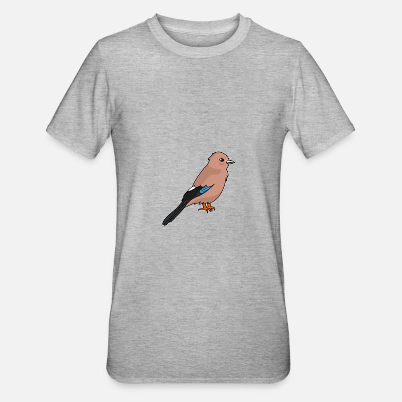 Jay - Unisex Polycotton T-Shirt - heather grey