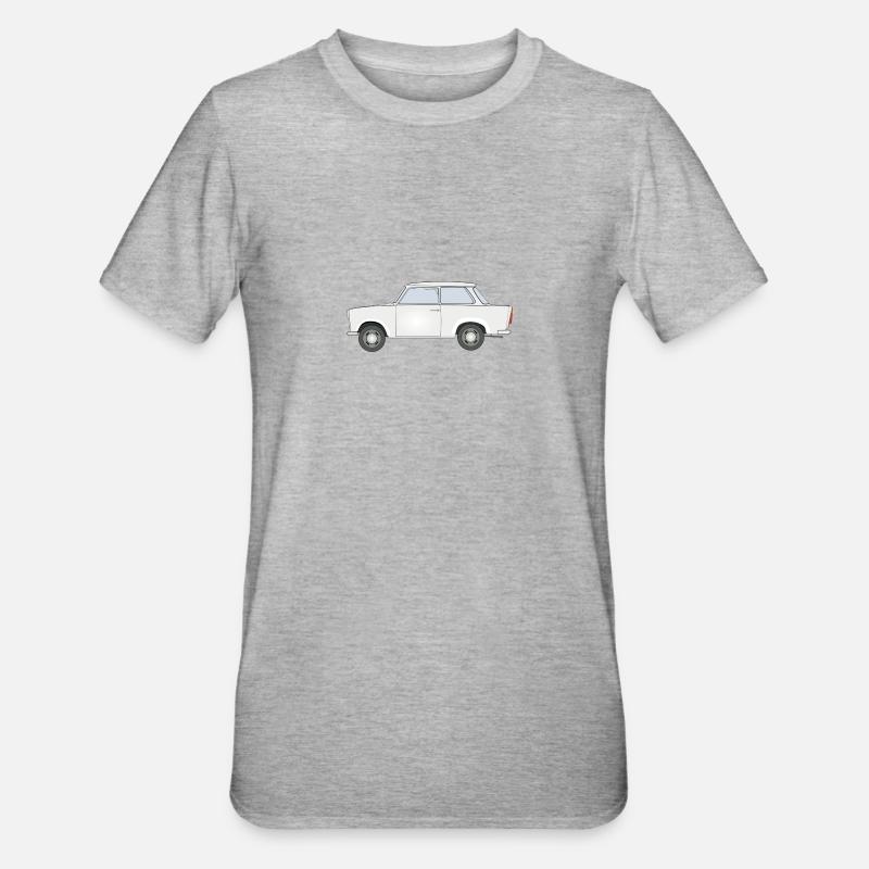 blockedName - Unisex Polycotton T-Shirt - Grau meliert