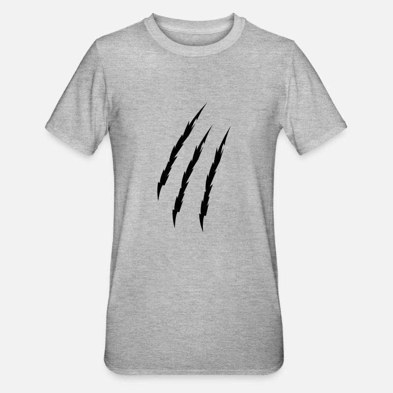 Griffe - T-shirt polycoton Unisexe - gris chiné