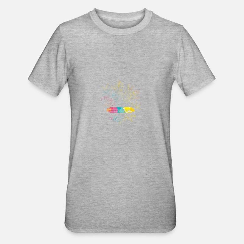 Harmonica Harmonica - Unisex Polycotton T-Shirt - heather grey