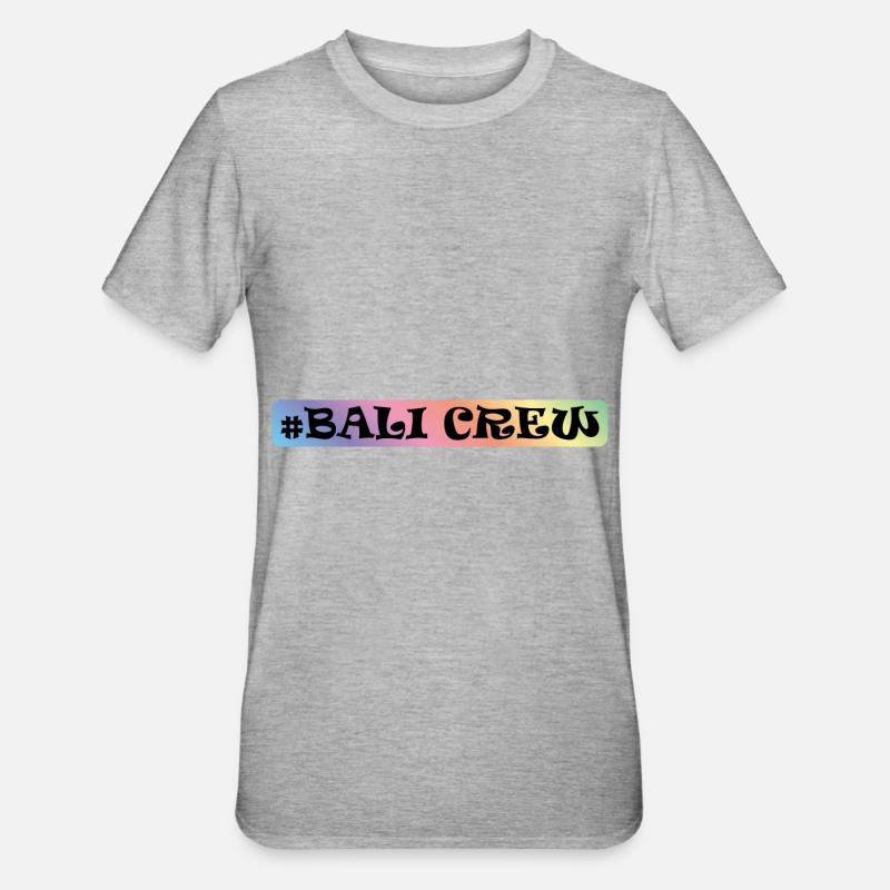 Équipage de Bali - T-shirt polycoton Unisexe - gris chiné