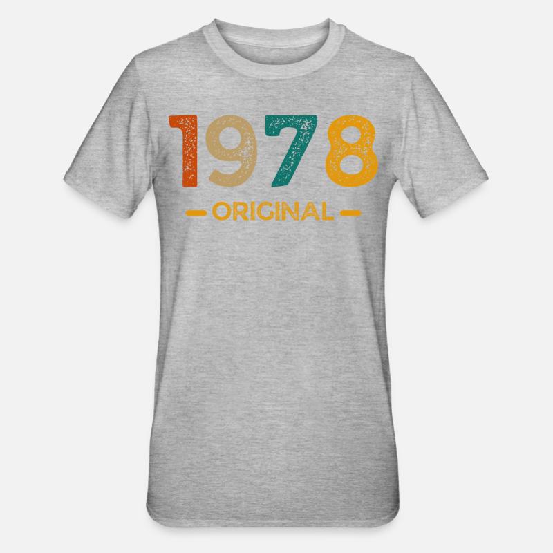 1978 Original - T-shirt polycoton Unisexe - gris chiné