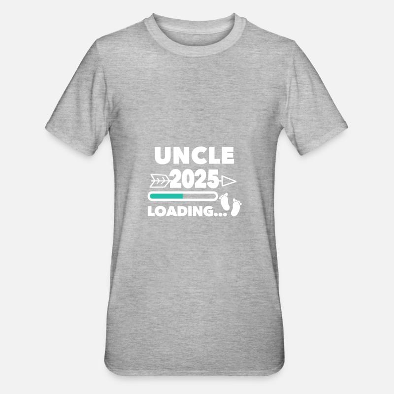 Oncle 2025 - T-shirt polycoton Unisexe - gris chiné