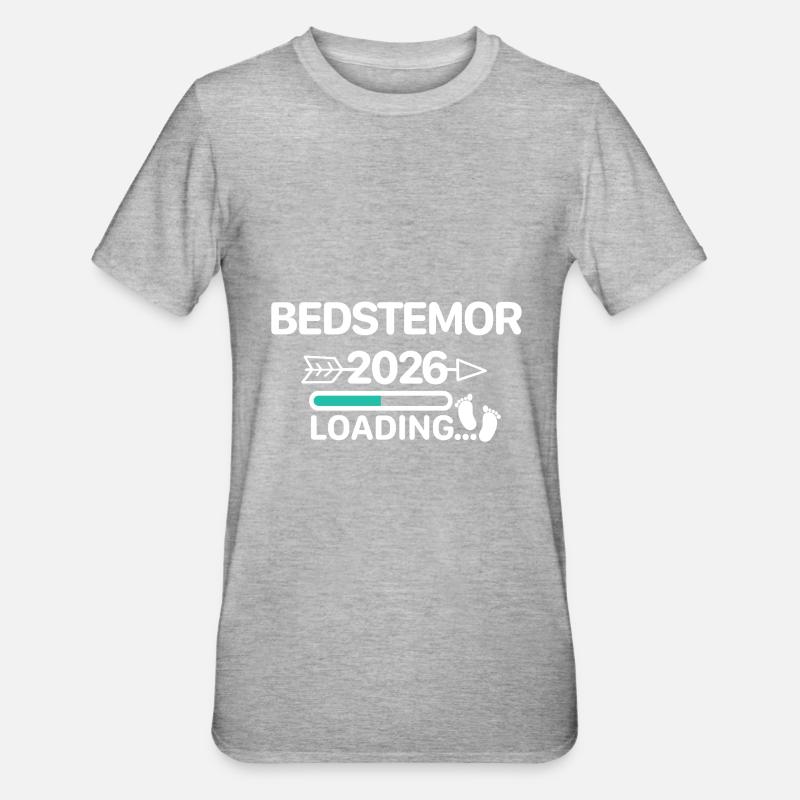 Bedstemor 2026 Danish - Unisex Polycotton T-Shirt - heather grey