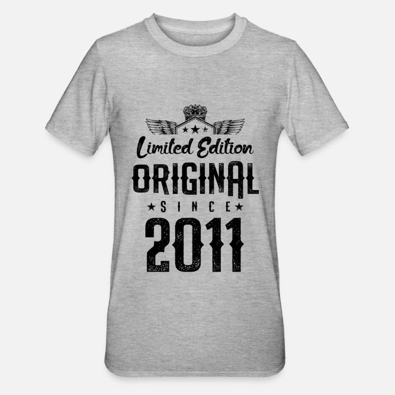 Édition limitée 2011 - T-shirt polycoton Unisexe - gris chiné