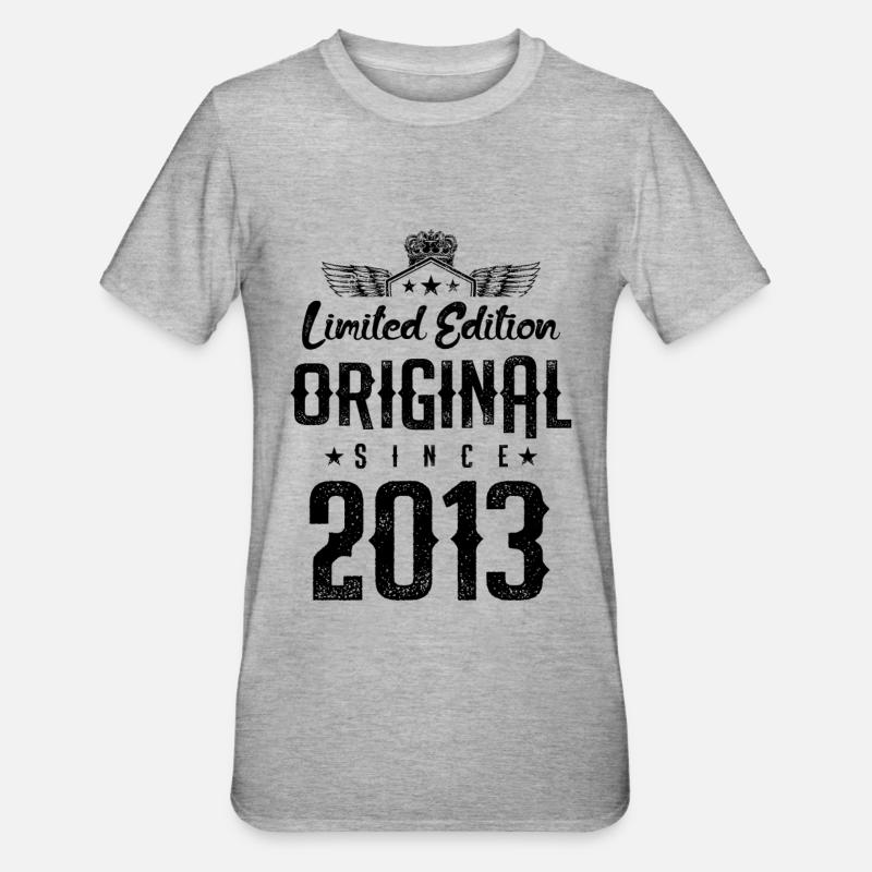 Édition limitée 2013 - T-shirt polycoton Unisexe - gris chiné
