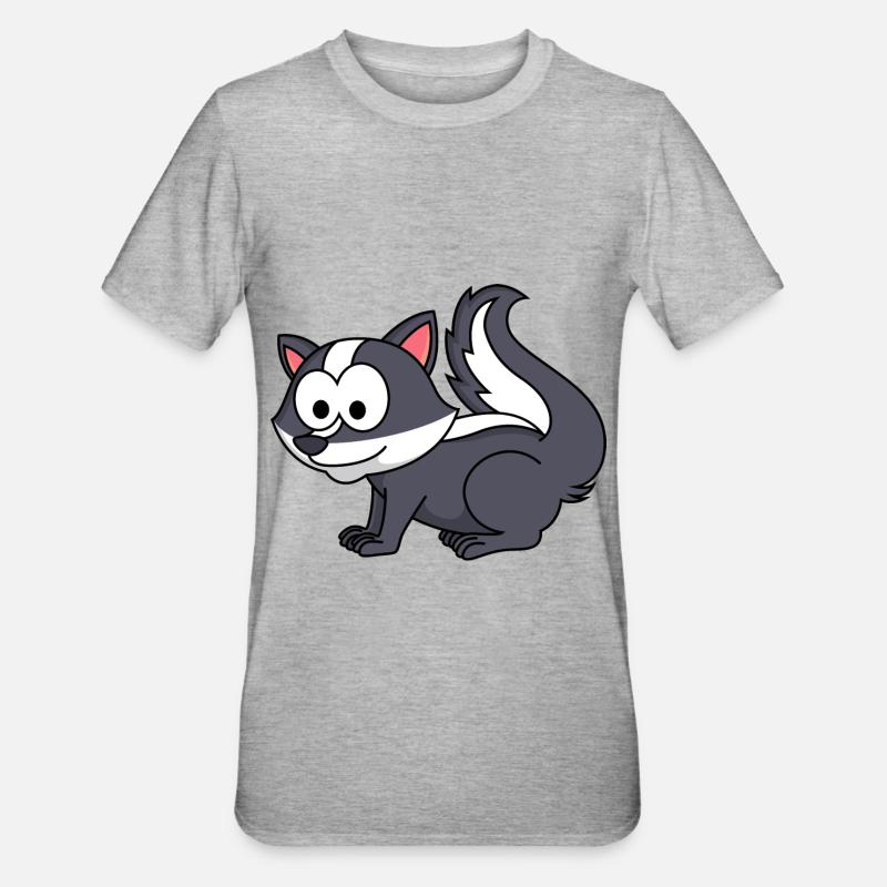 Stinker Comic Animal - T-shirt polycoton Unisexe - gris chiné