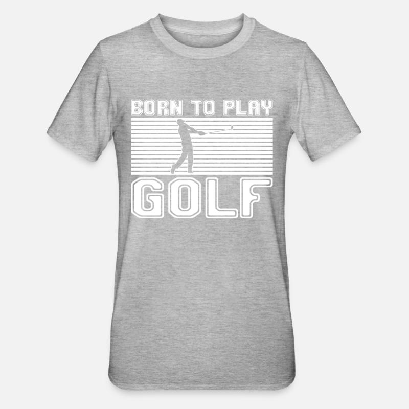 Golfe - T-shirt polycoton Unisexe - gris chiné