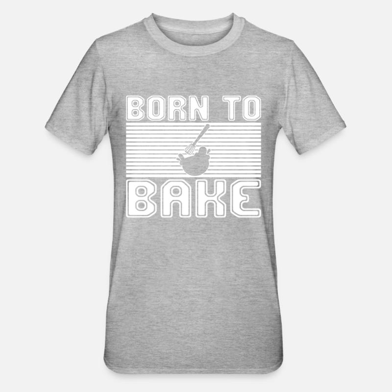 Cuire - T-shirt polycoton Unisexe - gris chiné