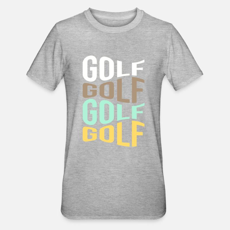 golfe - T-shirt polycoton Unisexe - gris chiné