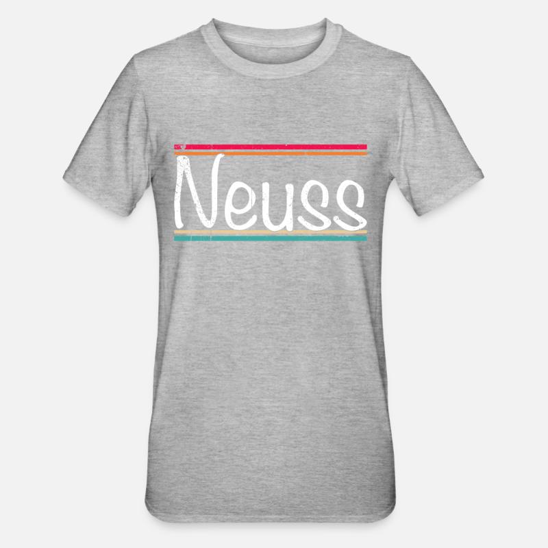 Neuss - T-shirt polycoton Unisexe - gris chiné