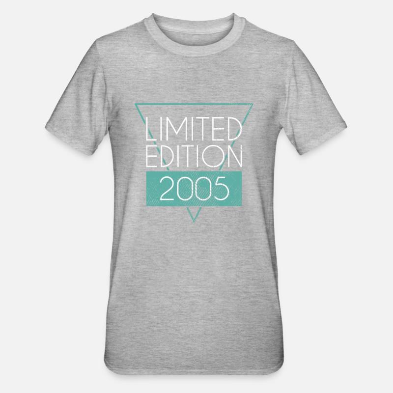 Édition limitée 2005 - T-shirt polycoton Unisexe - gris chiné