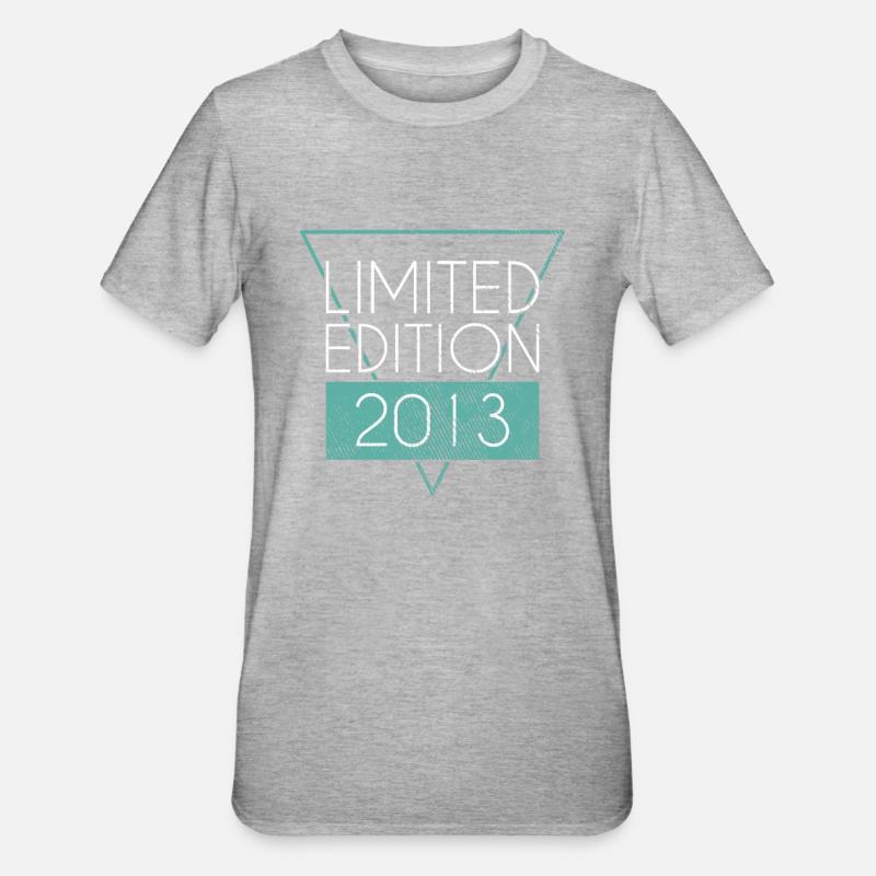 Édition Limitée 2013 - T-shirt polycoton Unisexe - gris chiné