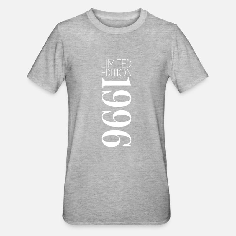 Édition limitée 1996 - T-shirt polycoton Unisexe - gris chiné