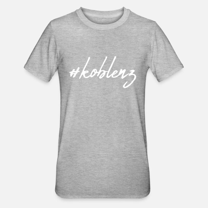 Coblence - T-shirt polycoton Unisexe - gris chiné
