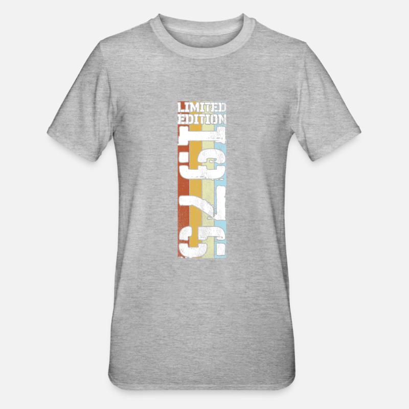 Édition limitée 1975 - T-shirt polycoton Unisexe - gris chiné