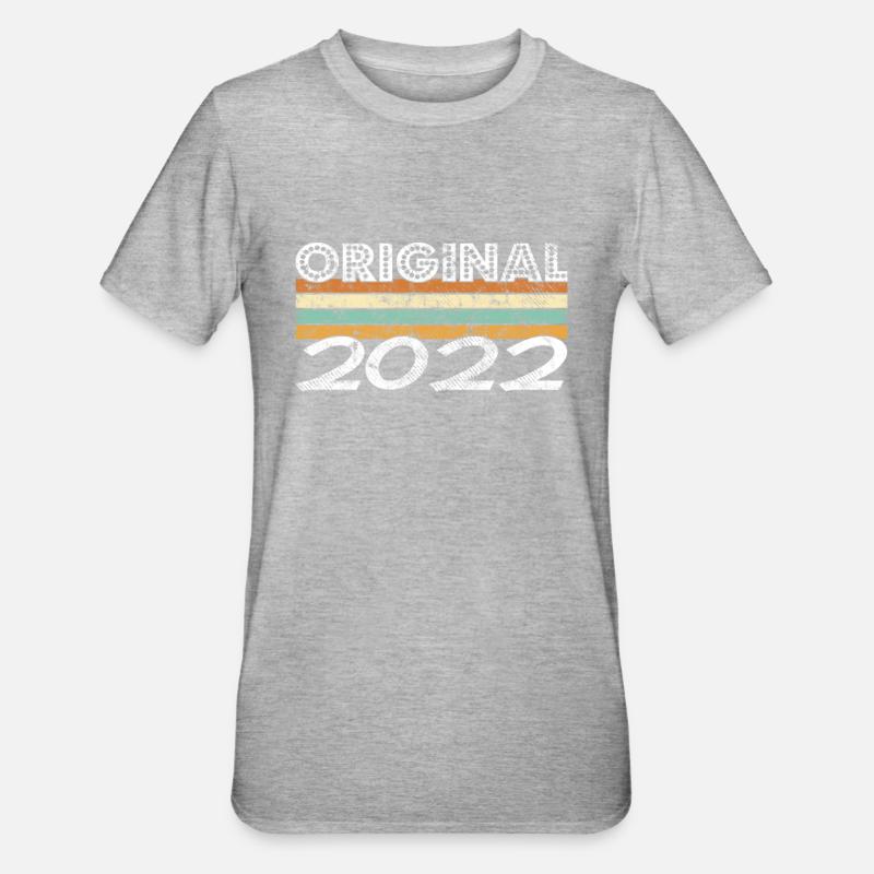 Édition limitée 2022 - T-shirt polycoton Unisexe - gris chiné