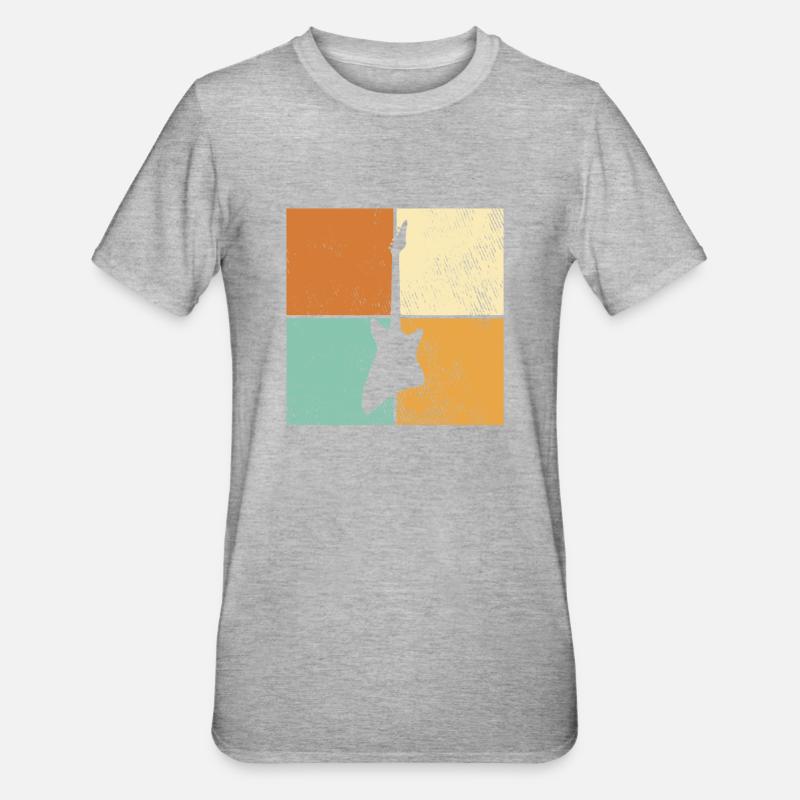 Jupe - T-shirt polycoton Unisexe - gris chiné
