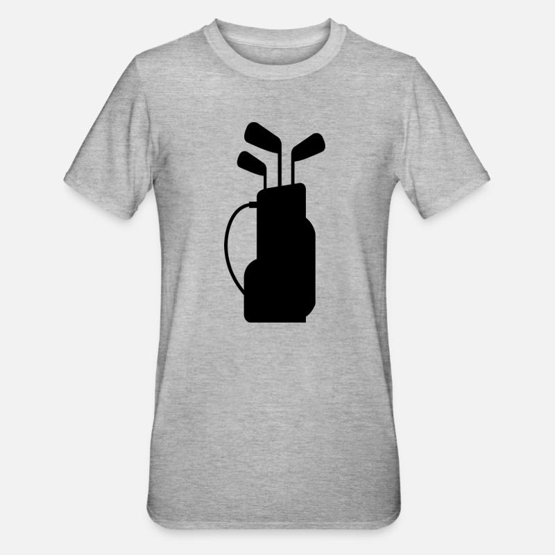 Sac de golf - T-shirt polycoton Unisexe - gris chiné