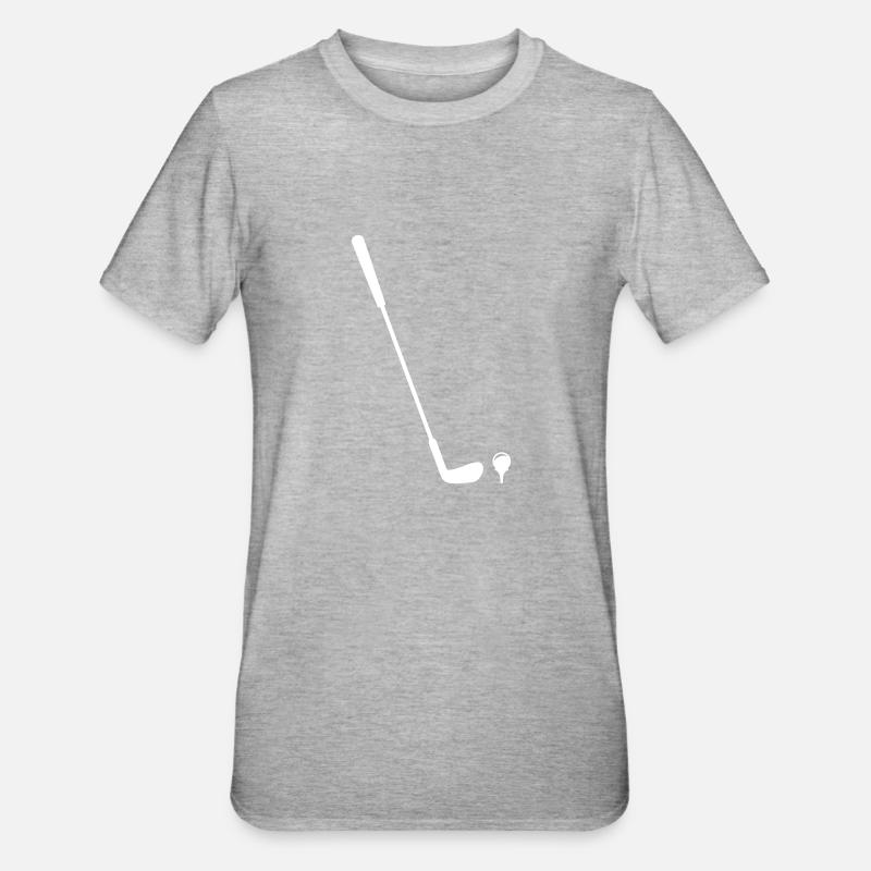 Golf - T-shirt polycoton Unisexe - gris chiné