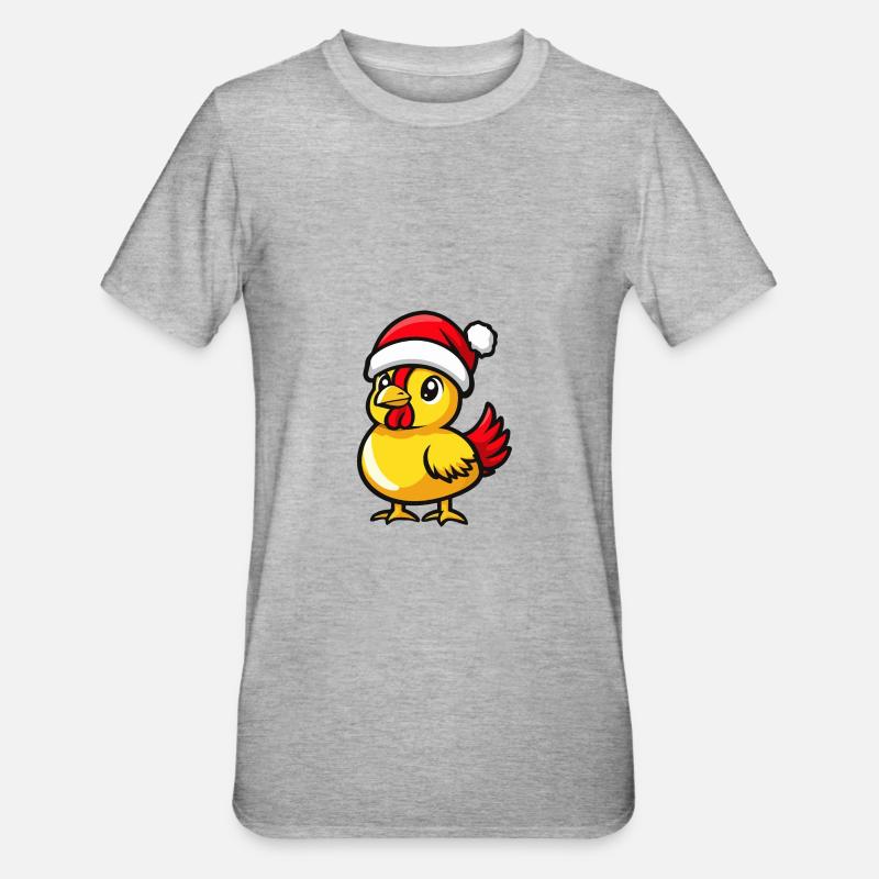 Noël mignon - T-shirt polycoton Unisexe - gris chiné