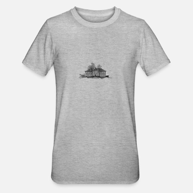 Musée du district de Ratzeburg - T-shirt polycoton Unisexe - gris chiné