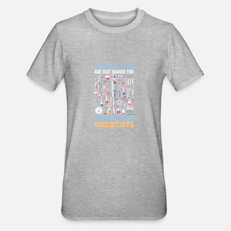 Funny lab technician biotechnologist - Unisex Polycotton T-Shirt - undefined