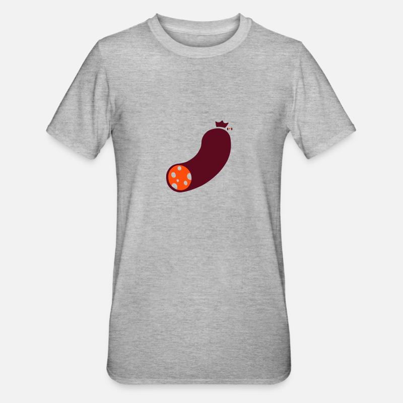 wurst - T-shirt polycoton Unisexe - gris chiné