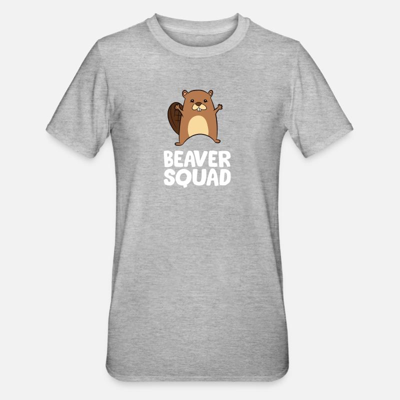Beaver - Beaver Squad - Unisex Polycotton T-Shirt - undefined