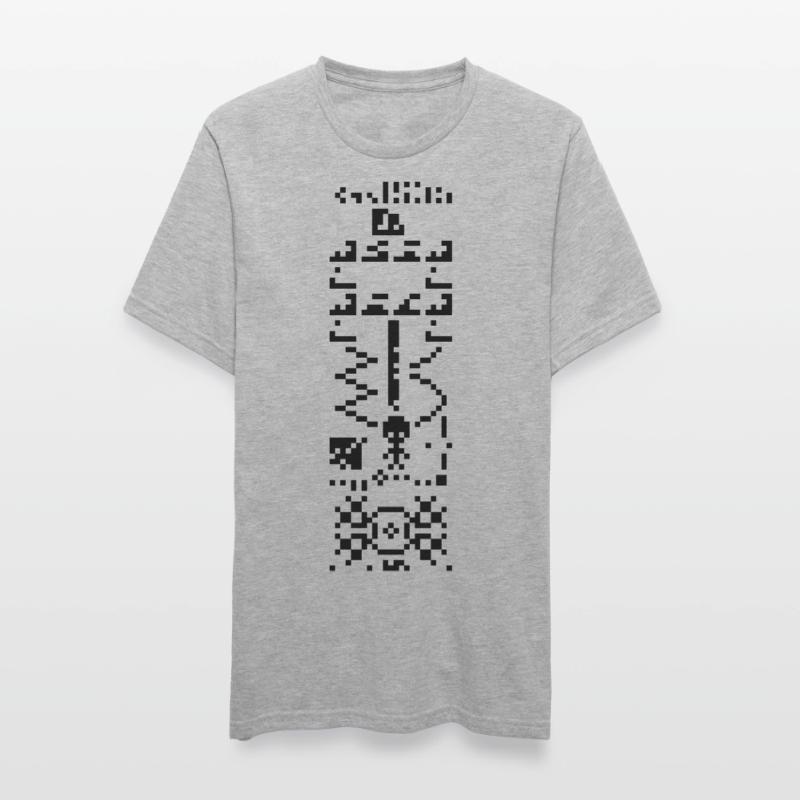 Arecibo Binary Message Answer Reply Unisex Polycotton T-Shirt