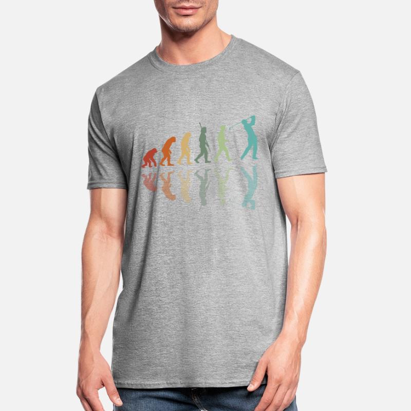 Golf Evolution - Golfer Evolution Unisex Polycotton T-Shirt