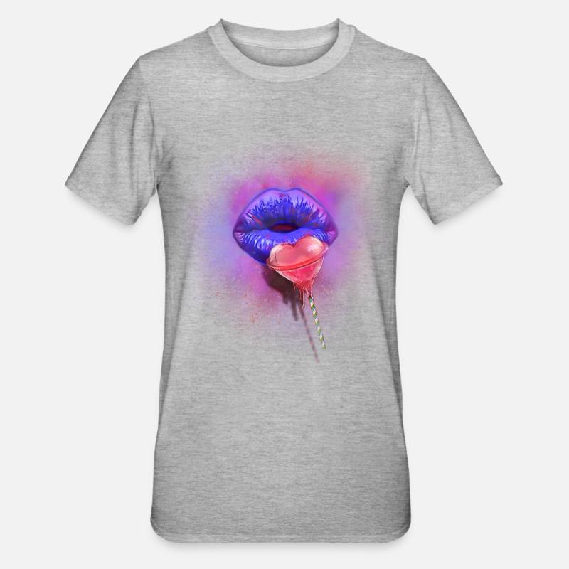 Exit covered and protect you. - T-shirt polycoton Unisexe - gris chiné