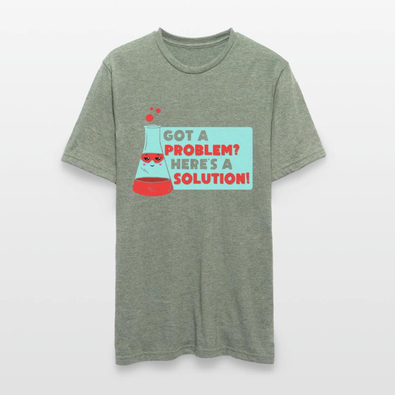 Problem Solution Scientific Solving Science Unisex Polycotton T-Shirt