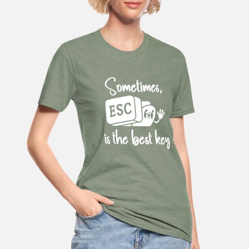 Software Engineer Computer Key Programming Unisex Polycotton T-Shirt