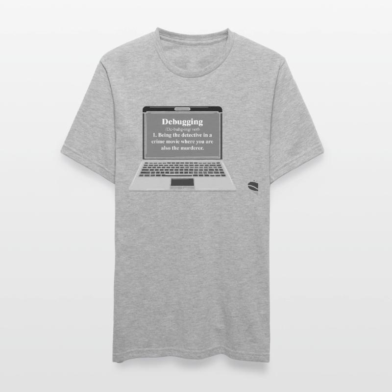 Lustiges Computer Debugging Programmierer Design Unisex Polycotton T-Shirt